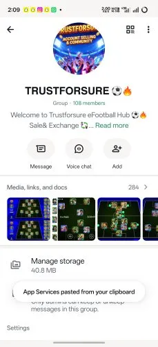 TRUSTFORSURE WhatsApp Group Icon - Games