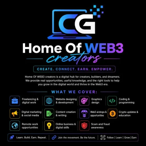 Home Of  Web3 Creators WhatsApp Group Icon - Digital Marketing
