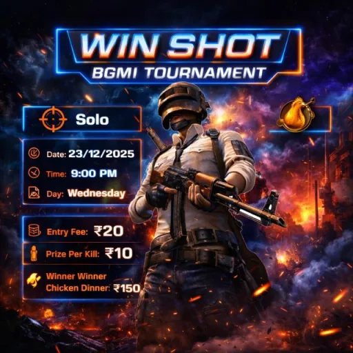 BGMI Tournament WhatsApp Group Icon - Make Money & Earning
