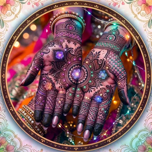 𝐀𝐫𝐭 𝙛𝙚𝙢𝙖𝙡𝙚𝙨 𝙈𝙚𝙝𝙣𝙙𝙞 𝘿𝙚𝙨𝙞𝙜𝙣 WhatsApp Group Icon - Pakistan