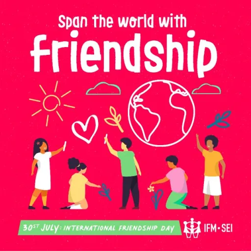 'Friends' Global HUB WhatsApp Group Icon - Friendship