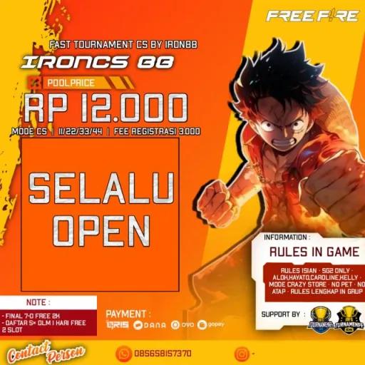 FT CS IRON88#1 WhatsApp Group Icon - Games