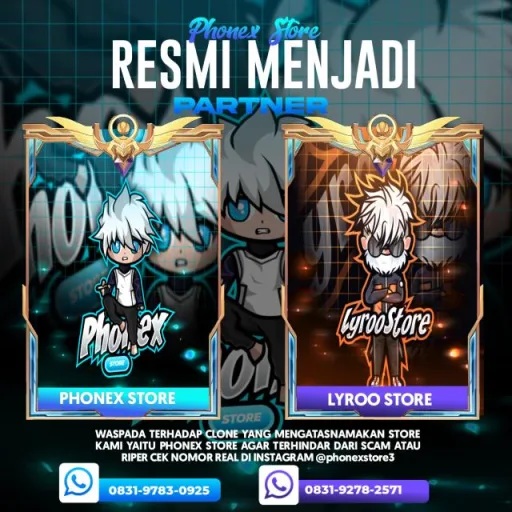 STOK PHONEX STORE X PANZ STR 0.1 WhatsApp Group Icon - Games