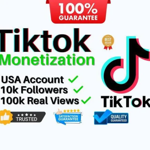 TIKTOK  UK USA Account SERVICE Available WhatsApp Group Icon - Social Media Promotion